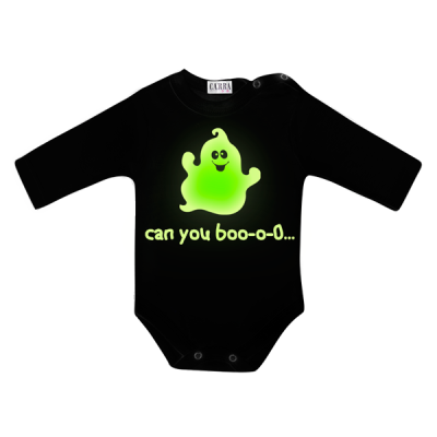 Carra Can You Boo бебешко боди